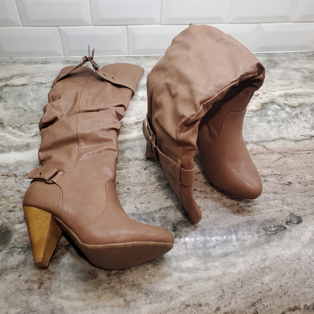 Calf High Boots New Never Worn